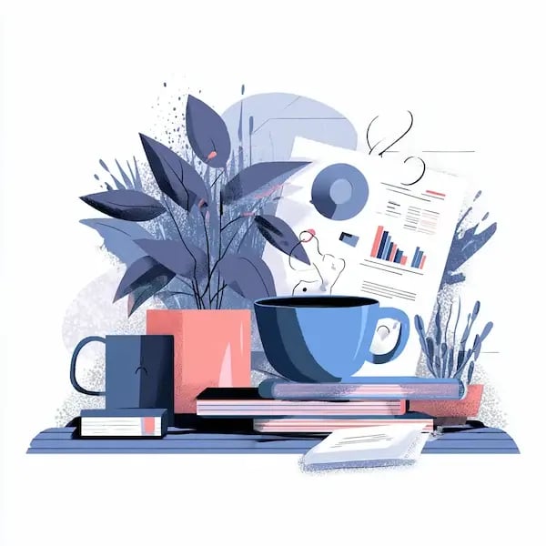 illustration of a coffee cup